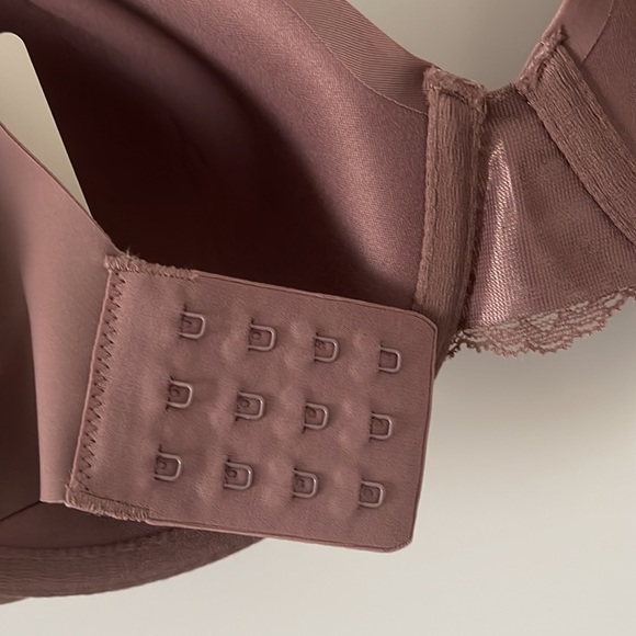 NWT | SOMA | Vanishing Perfect Coverage Lace Trim | French Mauve | Size 34DD - Picture 7 of 12